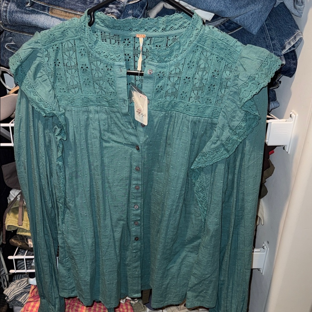 Free people wrapped in a dream top
